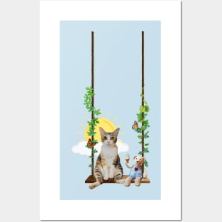 Swing Into A Beautiful Day Posters and Art